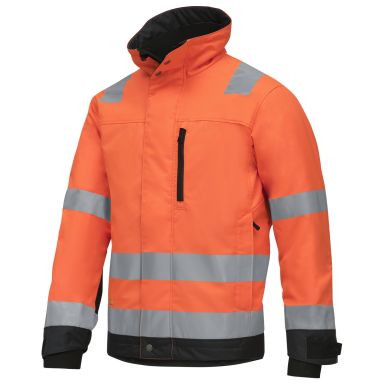 Arbeidsjakker | Kjøp på nett hos Staypro.no 1823 Snickers Vinterjakke varsel, oransje Str. XS | Staypro