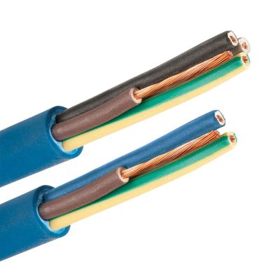 Axjo LYONISUB 07RN-8-F Tilkoblingskabel Ø11,4 mm, 3G2,5 mm²