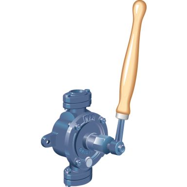 Gustavsberg Rörsystem Nr 2 Klaffpump järn