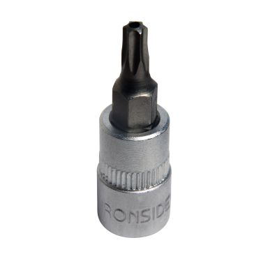 Ironside 116408 Bitspipe torx, med hull, 1/4"