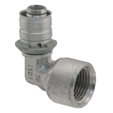 Uponor 1873249 Pressvinkel 90°, invändig gänga
