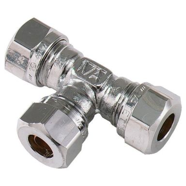 Vatette FG037030020 T-koppling 90°, förkromad