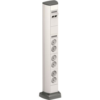Schneider Electric INS40501 Uttakspost 602 mm, enkeltsidig