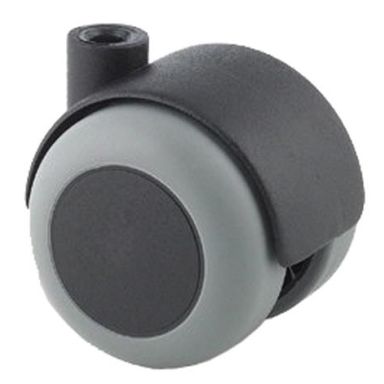 Tente T50MF/8SV/GR Møbelhjul 50 mm, grå, nylon