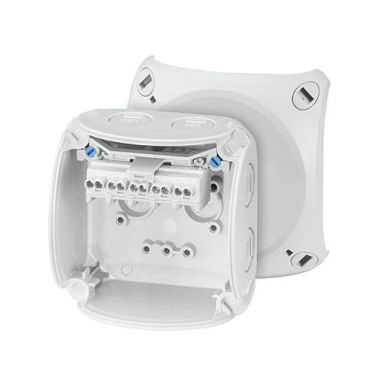 Ifö Electric KF 0202 G Kopplingsdosa grå, IP66, glasfiber, 2,5 mm²