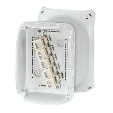Hensel KF 1010 G Kytkentärasia harmaa, IP66, lasikuitu, 10 mm²