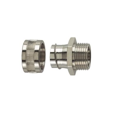 Hellermann Tyton 166-30322 Metalliliitin SSC-FM, kiinteä, ulkokierre