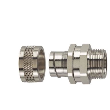 Hellermann Tyton 166-30417 Metallkoppling tvådelad, SC40-SM