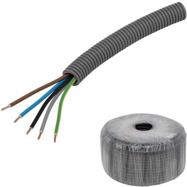 Pipelife EQ PowerFlex Kabel forhåndslagt, brannklasse D