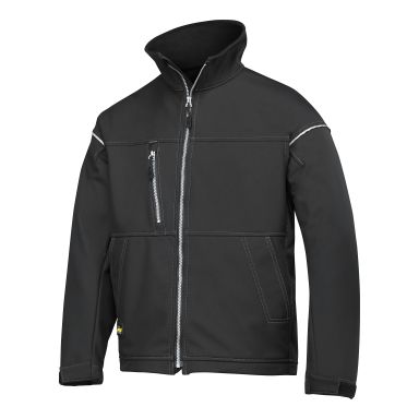 Snickers 1211 Softshelljakke svart