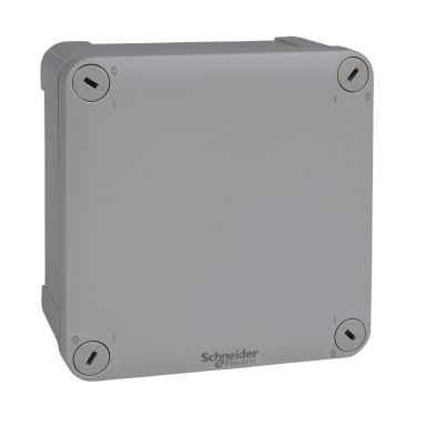 Schneider Electric ENN05045 Kytkentärasia harmaa, sileä, pinta-asennus