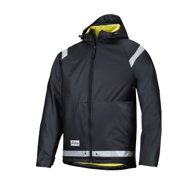 Snickers 8200 Regnjakke svart