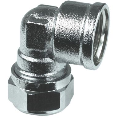 Gelia 3006147008 Klemringkobling Inv. gjenge, vinkel, forkrommet