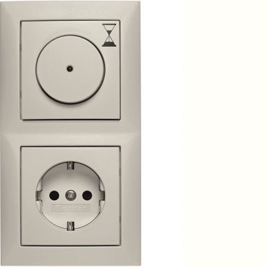 Hager 63294810 Timer med tryckknappsaktivering