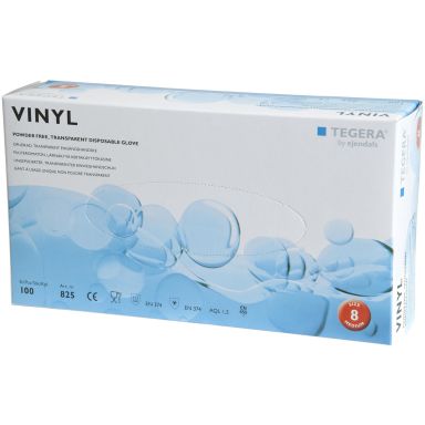 Tegera 825 Engångshandske Vinyl, Opudrad