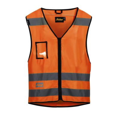 Snickers 9153 Väst varsel, orange