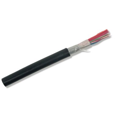 Nexans EUALEV Telekabel 10 x 2 x 0.5 mm, svart