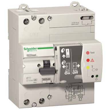 Schneider Electric REDtest Jordfelsbrytare klass A, 2-polig