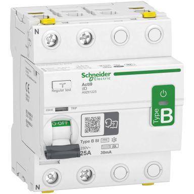 Schneider Electric Acti9 iID Jordfelsbrytare B-SI, 2-polig