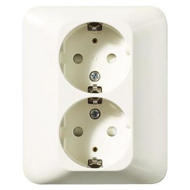 Schneider Electric Trend 183029600 Vägguttag vit