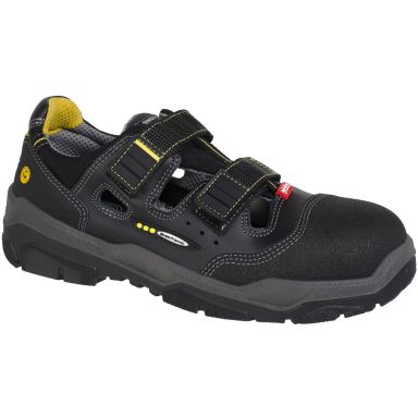 Jalas 1510 Antislip Skyddssko S1, svart, bred