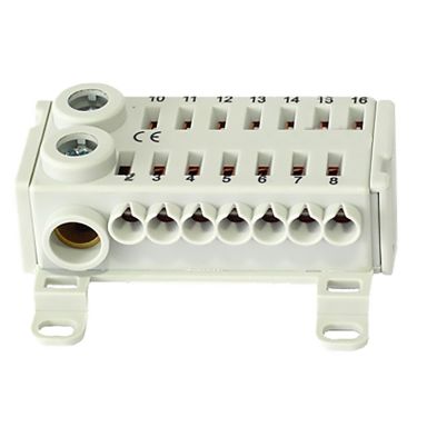 Eldon ECT142F Snabbplint 1 block, 14 x 4 mm², 2 x 25 mm²