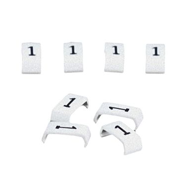 Eldon NPSA Märklist för elcentraler, 20-pack