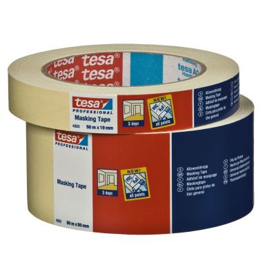 Tesa 4323 Maskeringstejp beige