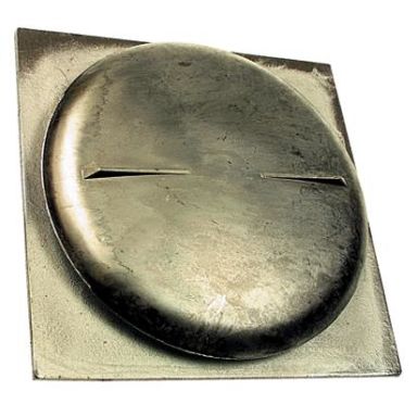 Habo 85 Tallriksventil fyrkant, aluminium
