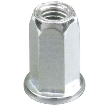 Ejot 460390 Blindnitmutter plant huvud öppen sexkant, 200-pack