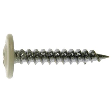 Grabber G31VITC Montageskruv Vit, 100-pack