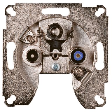 Schneider Electric Exxact 606045144 Antennuttag för c/c 60 mm apparatdosa