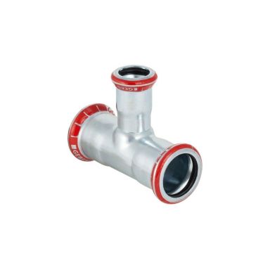 Geberit 1550948 T-rör förminskat avstick, elförzinkat