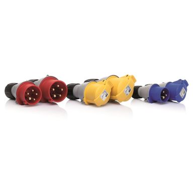ABB 463P6 Stickpropp 380-415 V (50+60 Hz) röd