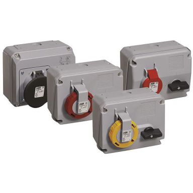 ABB 2CMA167865R1000 Vägguttag IP67, 4p+J, 400 V