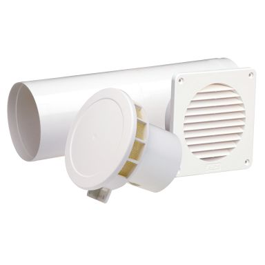 PAX 2602-6 Tilluftspaket termostatstyrd, rund