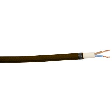 Gelia 4070910011 Textilkabel SKK, 2X0.75, 25 m bobin