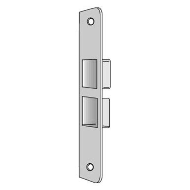 ASSA 2860Z Sluttstykke vinklet