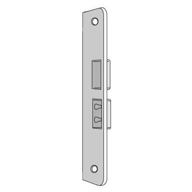 ASSA 2860-1 Sluttstykke plant, forsinket