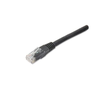 Eurolan 21D-S6-0EBL Patch-kaapeli 2 x RJ45 SSTP, musta