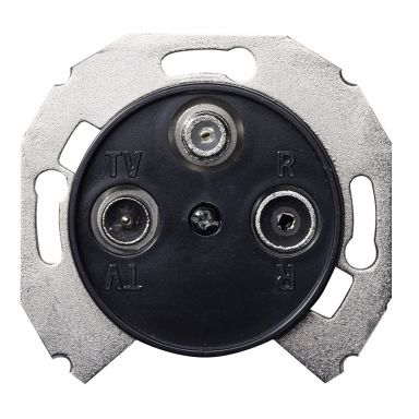 Schneider Electric WDE011747 Antennuttag med centrumplatta