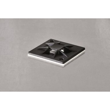 Hellermann Tyton Q-mount Skruvankare 40 x 40 mm, 50-pack