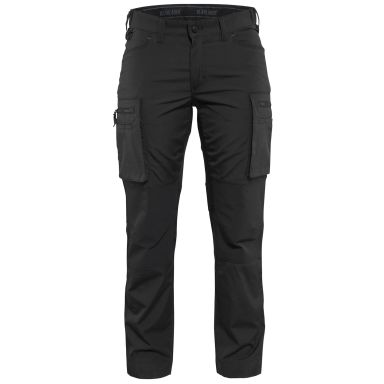 Blåkläder 715918459900C30 Arbeidsbukse med stretch, dame, svart