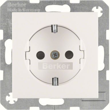 Hager 47231909 Seinäpistorasia 1-osainen, 16 A
