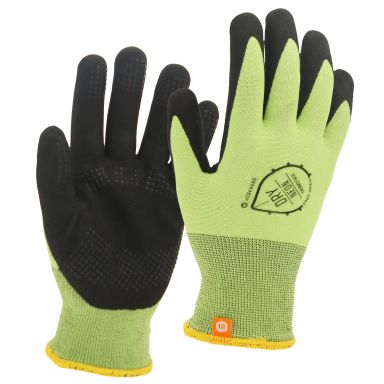 Workhand DRY NEON Vinterhandske med dots