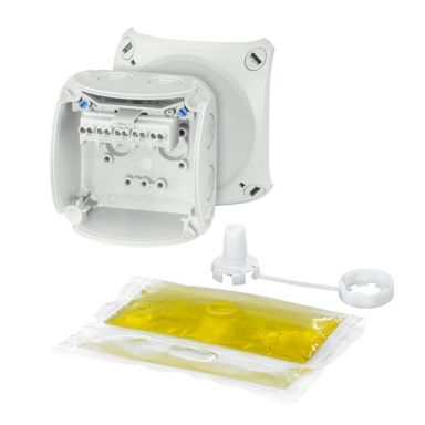 Hellermann Tyton WP 0202 G Kopplingsdosa polykarbonat med tvåkomponentsgel