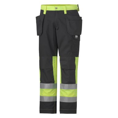 Helly Hansen Workwear Alta Arbeidsbukse varsel, gul/svart