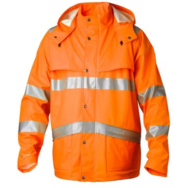 Top Swede 9394 Regnkåpe 84 cm, varsel, oransje