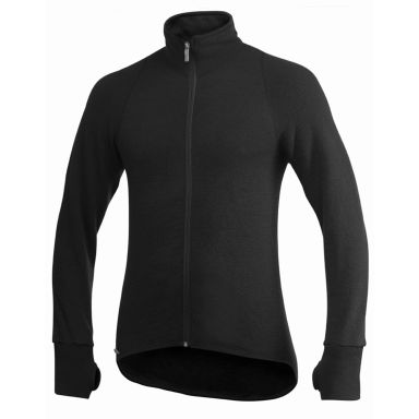 Woolpower Full zip jacket 400 Tröja svart