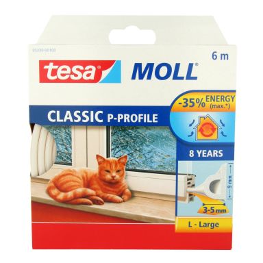 Tesa P-list 55703-00100-00 Kuminen tiivistenauha EPDM, 100 m, 9 mm x 5.5 mm
